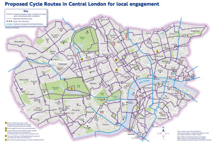 london routes proposed